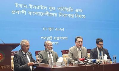 ইরানে প্রবাসী বাংলাদেশিদের নিরাপত্তা নিয়ে উদ্বিগ্ন সরকারের