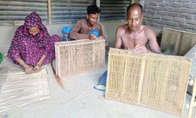 মাছ ধরার ‘বিত্তি’ তৈরি করে স্বচ্ছল চুয়াডাঙ্গার ২০০ পরিবার