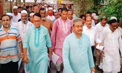 ফখরউদ্দীন আহমেদ বাচ্চুর নেতৃত্বে ভালুকায় বিএনপির ৩১ দফা কর্মসূচি উদ্বোধন