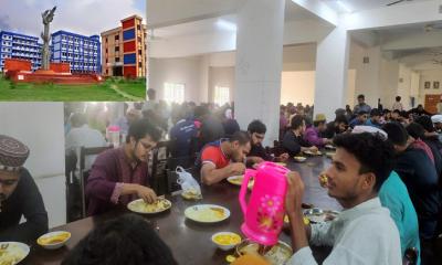 এক বেলার খাবারে স্বস্তিতে পাবিপ্রবি শিক্ষার্থীরা