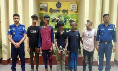 শ্রীমঙ্গলে ছিনতাইয়ের প্রস্তুতিকালে চার ছিনতাইকারীসহ গ্রেফতার ৫