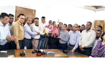 বিআইডব্লিউটিসি‍‍`র সভাপতি মানসুরা ও সাধারণ সম্পাদক রুবেলুজ্জামান দায়িত্বভার গ্রহণ
