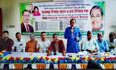 হিন্দু-মুসলমান ভাই ভাই হিসেবে বসবাস করতে চাই: খন্দকার নাসিরুল ইসলাম