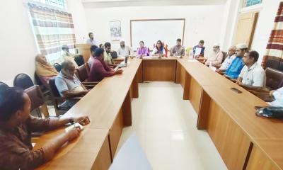 ভাণ্ডারিয়া হাসপাতাল ব্যবস্থাপনা বিষয়ক জুরুরী সভা অনুষ্ঠিত