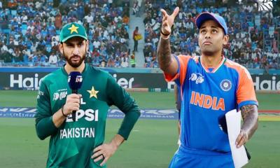 টস জিতে পাকিস্তানকে ব্যাটিংয়ে পাঠালো ভারত