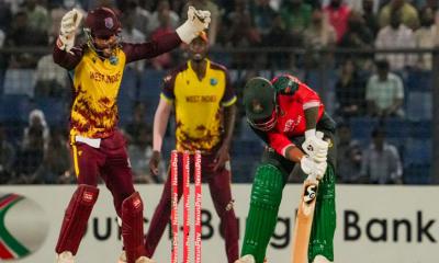 ঘরের মাঠে ক্যারিবীয়দের কাছে হোয়াইটওয়াশ হলো বাংলাদেশ