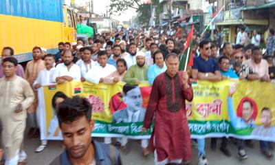 তারাকান্দায় বর্ণাঢ্য আয়োজনে বিএনপির ৪৭তম প্রতিষ্ঠাবার্ষিকী উদযাপন