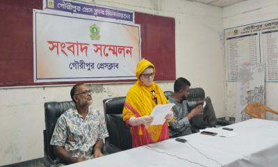মিথ্যা সংবাদে মানহানির অভিযোগ — সত্য প্রকাশে জাহানারা বেগমের সংবাদ সম্মেলন
