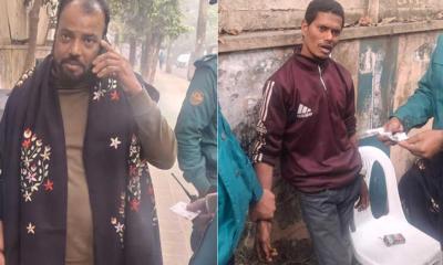 তারেক রহমানের বাসার সামনে সন্দেহভাজন ২ ব্যক্তি আটক