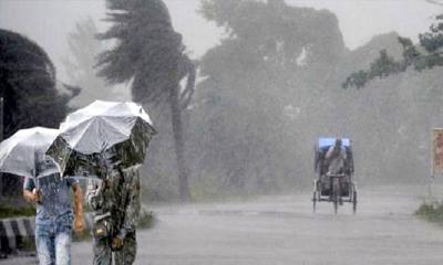 ঢাকাসহ ১১ অঞ্চলে ঝড়ো হাওয়াসহ বৃষ্টির পূর্বাভাস