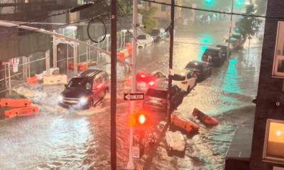 নিউইয়র্কে রেকর্ড বৃষ্টি, বন্যায় দুইজনের মৃত্যু