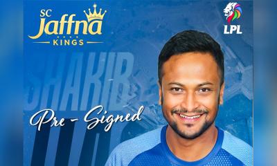 সরাসরি চুক্তিতে লঙ্কা প্রিমিয়ার লিগে দল পেলেন সাকিব