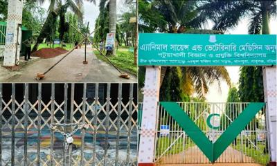 কমপ্লিট শাটডাউনে পবিপ্রবি বরিশাল ক্যাম্পাস