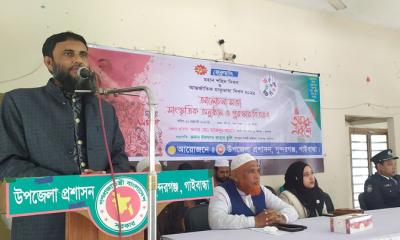 সুন্দরগঞ্জে ভিন্ন কর্মসূচিতে ভাষা দিবস পালিত