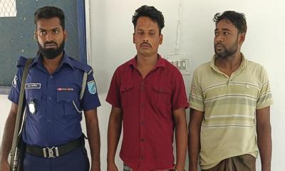 সদরপুরে পুলিশের অভিযানে শীর্ষ দুই সন্ত্রাসী আটক