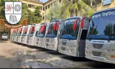 শিক্ষার্থীদের বাড়ি ফিরতে ৭ বিভাগে বাস সুবিধা দিচ্ছে জবি প্রশাসন