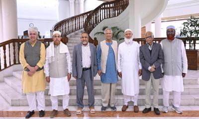 জামায়াতে ইসলামীর প্রতিনিধি দলের সঙ্গে প্রধান উপদেষ্টার বৈঠক
