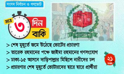নির্বাচনী গানে নতুন মাত্রায় জমে উঠেছে প্রচারণা