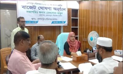 কেশবপুর পৌরসভায় নতুন কর আরোপ ছাড়াই ৫৯ কোটি টাকার বাজেট ঘোষণা