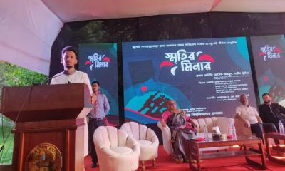 ১১ জুলাইকে ‘প্রথম প্রতিরোধ দিবস’ হিসেবে ঘোষণা উপদেষ্টা আসিফ মাহমুদের