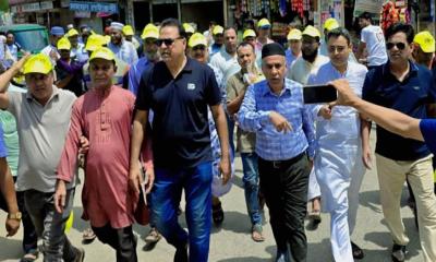পাবনা-৩ আসনে বিএনপির প্রার্থী তুহিনের ভাঙ্গুড়ায় গণসংযোগ