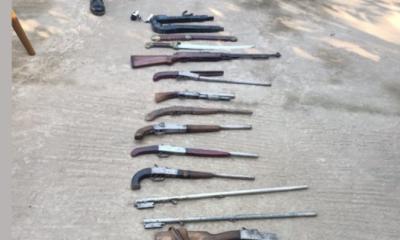 চট্টগ্রামের রাউজানে অস্ত্র-গোলাবারুদসহ ২ জন গ্রেপ্তার