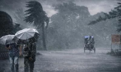 রাতে ১৫ জেলায় ঝড়বৃষ্টির আশঙ্কা