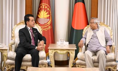 প্রধান উপদেষ্টার সঙ্গে আইসেস্কো মহাপরিচালকের সৌজন্য সাক্ষাৎ