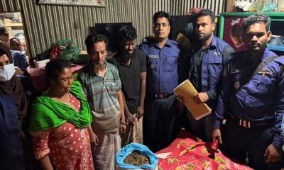 মুরাদনগরে গাঁজাসহ ৩ মাদক ব্যবসায়ী গ্রেপ্তার