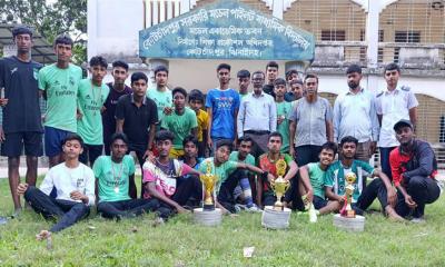 কাবাডি খেলায় জেলার চ্যাম্পিয়ন কোটচাঁদপুর সরকারি মডেল পাইলট মাধ্যমিক বিদ্যালয়