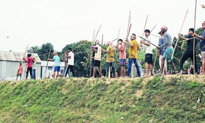 সরাইলে জমি নিয়ে দুপক্ষের সংঘর্ষ, আহত ১৫