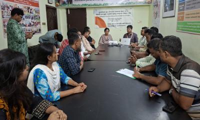 উজিরপুরে সিআরএসএস ও ওয়ার্ল্ড ভিশনের উদ্যোগে মতবিনিময় সভা