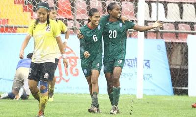 হাফটাইমে বদলে গেল ভেন্যু, বাংলাদেশ-ভুটান ম্যাচে বিরল ঘটনা