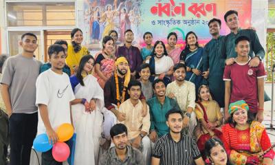 জবি শ্রী চৈতন্য শিক্ষা ও সংস্কৃতি সংঘের নবীনবরণ অনুষ্ঠিত