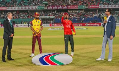 দ্বিতীয় টি-টোয়েন্টি:   টস হেরে ফিল্ডিংয়ে বাংলাদেশ