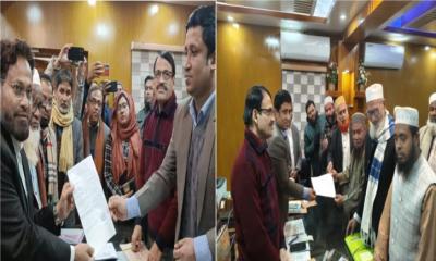 সিরাজগঞ্জ-৩ আসনে বিএনপি-জামায়াতসহ পাঁচ প্রার্থীর মনোনয়নপত্র দাখিল