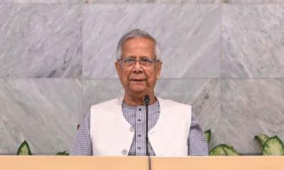 ইংরেজি নববর্ষে বাংলাদেশিসহ বিশ্ববাসীকে প্রধান উপদেষ্টার শুভেচ্ছা