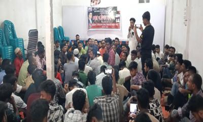 জুলাই-আগস্টের শহিদদের স্মরণে ও আহতদের সুস্বাস্থ্য কামনায় ঝিনাইগাতীতে দোয়া ও মিলাদ মাহফিল