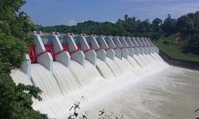 ফের খোলা হলো কাপ্তাই বাঁধের সব জলকপাট