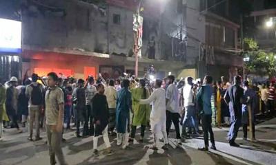 জাতীয় পার্টির কেন্দ্রীয় কার্যালয়ে আবারও ভাঙচুর ও অগ্নিসংযোগ
