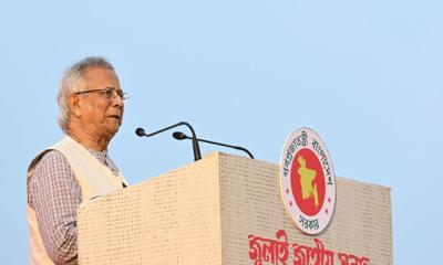 জুলাই সনদ স্বাক্ষরের মধ্যদিয়ে আজ নতুন বাংলাদেশের জন্ম হলো : প্রধান উপদেষ্টা
