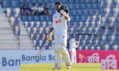 জয়ের সেঞ্চুরিতে চালকের আসনে বাংলাদেশ