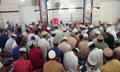 চরফ্যাশনে যুবদল নেতার উদ্যোগে খালেদা জিয়ার রোগমুক্তি কামনায় দোয়া