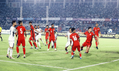 সিঙ্গাপুরের বিপক্ষে ২-১ গোলে বাংলাদেশের হার