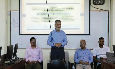 মাভাবিপ্রবিতে আধুনিক শিক্ষণ পদ্ধতিতে লার্নিং ম্যানেজমেন্ট সিস্টেম (LMS) প্রশিক্ষণ অনুষ্ঠিত