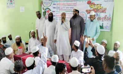 ভোলার লালমোহন ইসলামী শ্রমিক আন্দোলনের ঈদ পুনর্মিলনী অনুষ্ঠিত