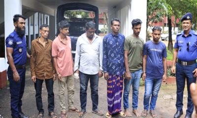 বড়লেখায় দুটি মন্দিরে চুরির ঘটনায় ৬ চোর গ্রেপ্তার
