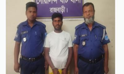 দৌলতদিয়া গাঁজাসহ মাদক কারবারি গ্রেপ্তার