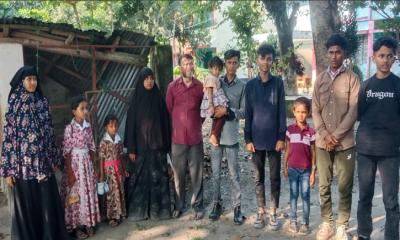 ভূরুঙ্গামারী সীমান্তে নারী-শিশুসহ ১১ রোহিঙ্গা আটক