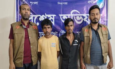সাভারে ইয়াবা ট্যাবলেটসহ ২ মাদক ব্যবসায়ী গ্রেপ্তার